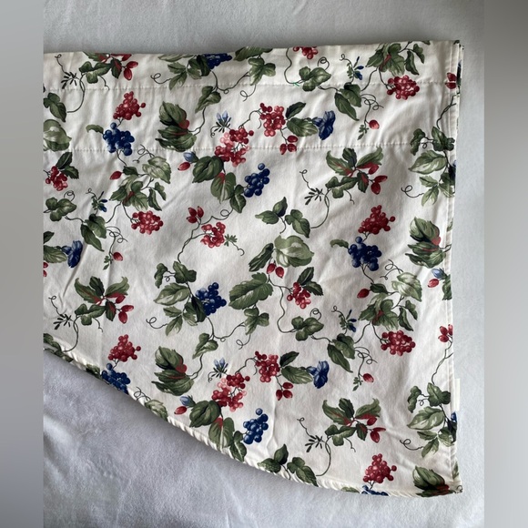 Vintage‎ Waverly Orchard Trail Set Of 2 Curtains Valances Scalloped Cottage Core - Picture 3 of 15